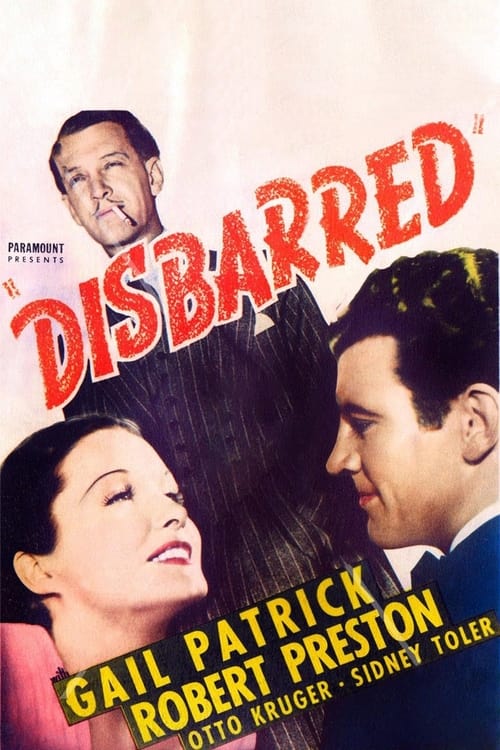 Poster Disbarred 1939