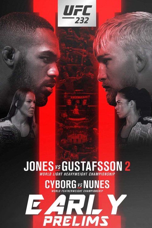 UFC 232: Jones vs. Gustafsson 2 poster
