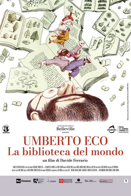 Umberto Eco: A Library of the World poster