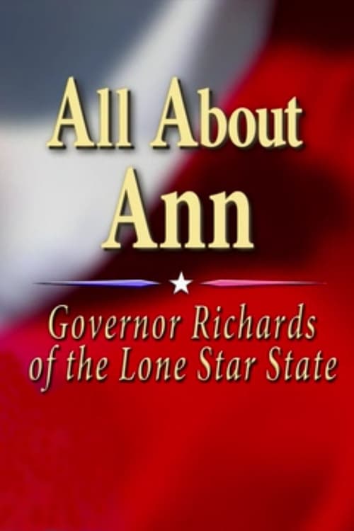 All About Ann celebrates the achievements of larger-than-life Ann Richards, who became the first elected female governor of Texas. Her cool demeanor, acid wit, and passion for social inclusivity made her one of the most powerful and progressive governors in U.S. history, a liberal democrat intent on building “the new Texas.” But, when the 1994 election begins, Richards is faced with her toughest challenge yet, as an increasingly conservative majority turn towards a new, pro-business candidate: George W. Bush.