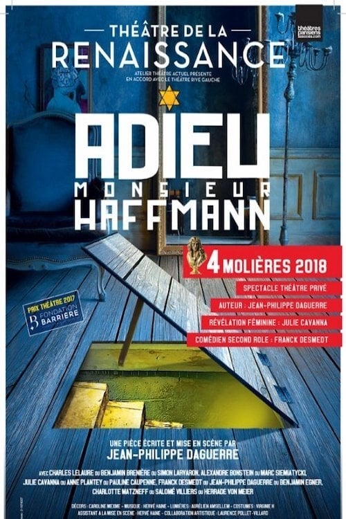 Adieu Monsieur Haffmann (2018) poster