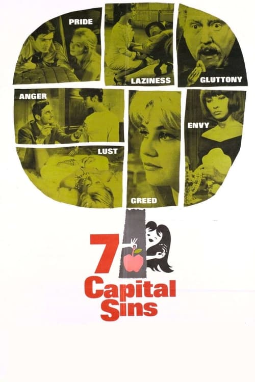 Poster Les sept péchés capitaux 1962