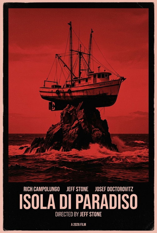 Official movie poster for Isola di Paradiso, a drama tv movie film