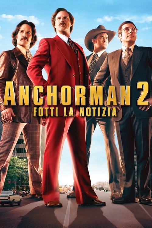 Anchorman 2: The Legend Continues poster