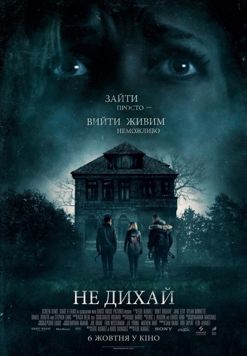 Не дихай / Don't Breathe (2016) TMDB poster