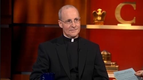 Escena del episodio 19 de la temporada 8 de la serie The Colbert Report