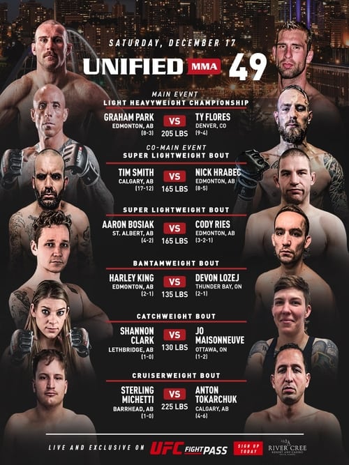 Poster Unified MMA 49 2022