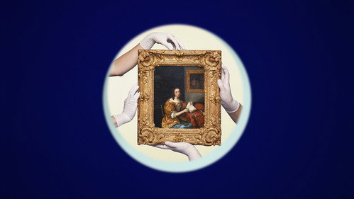Geheimen van het Museum Backdrop Blur