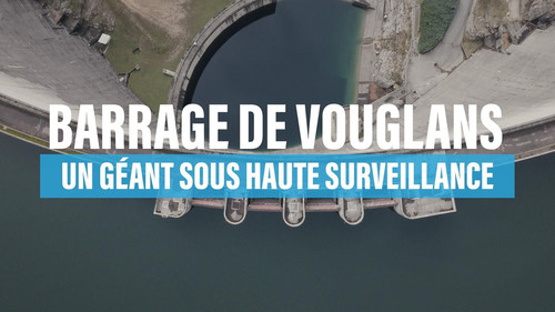 Barrage de Vouglans : un géant sous haute surveillance Backdrop Blur