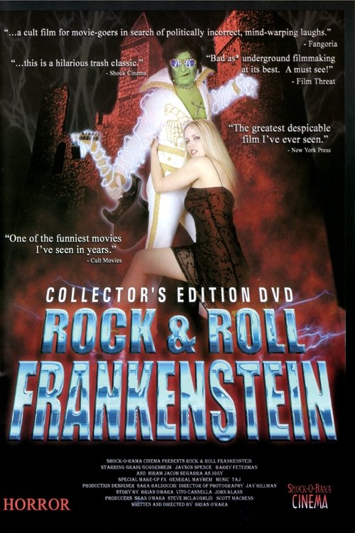 Rock 'n' Roll Frankenstein movie poster player