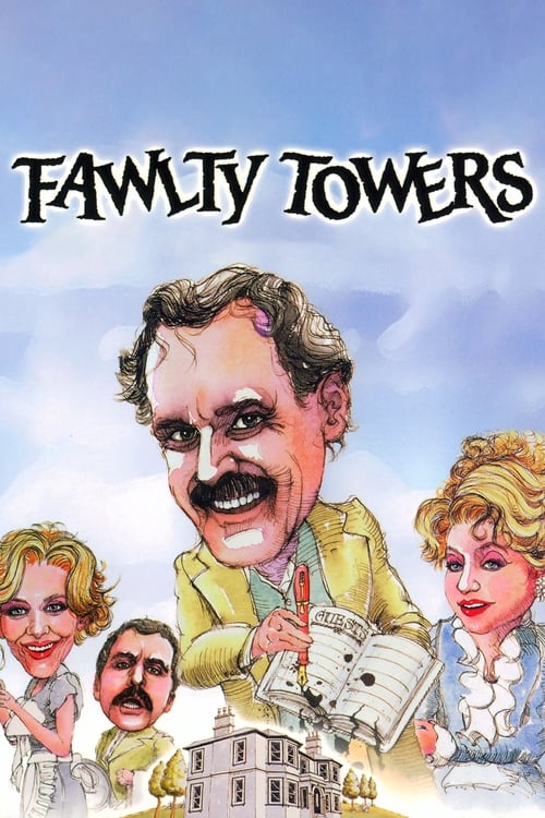 Grootschalige poster van Fawlty Towers