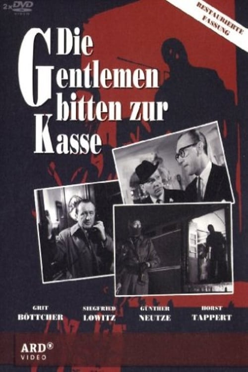 Poster Die Gentlemen baten zur Kasse 1966