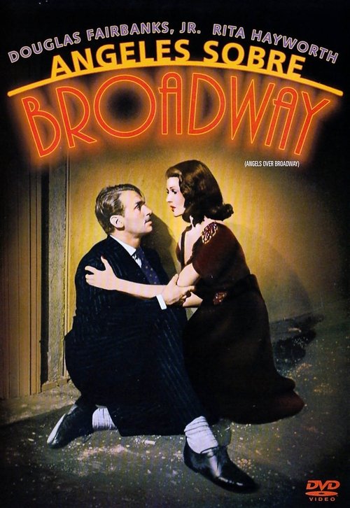 Ángeles sobre Broadway movie poster player