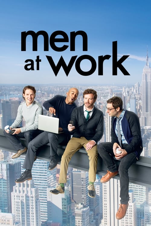 Grootschalige poster van Men at Work