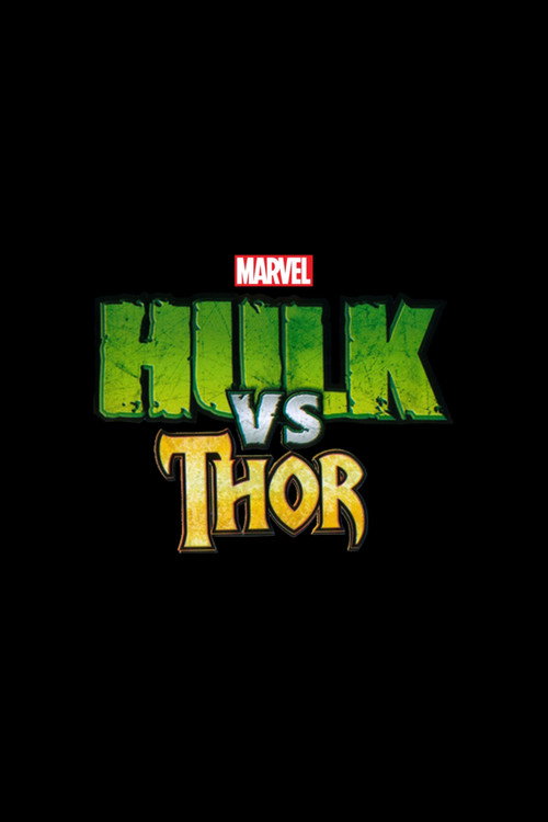 Póster oficial de Hulk vs. Thor (2009) - Action