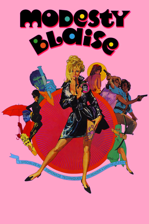 Modesty Blaise Movie Poster Image