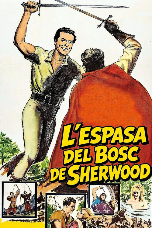 Cartell: L’espasa del bosc de Sherwood