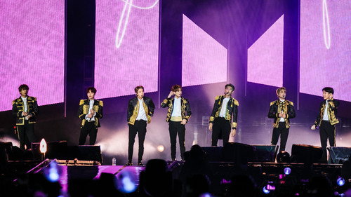 BTS World Tour: Love Yourself in Europe - Season 1 Backdrop Blur
