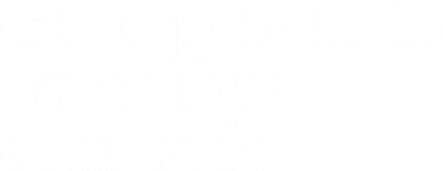 Estou Pensando em Acabar com Tudo - Logo 4