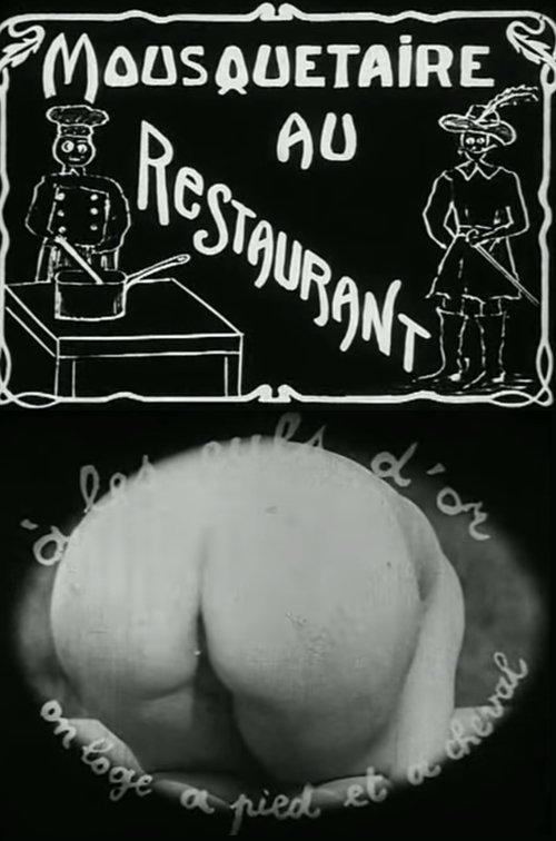 Mousquetaire au restaurant movie poster player