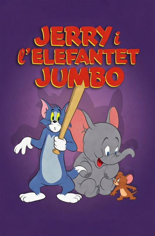 Cartell de Jerry i l'elefantet Jumbo