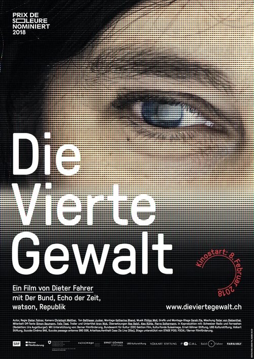 Die vierte Gewalt (2018) poster