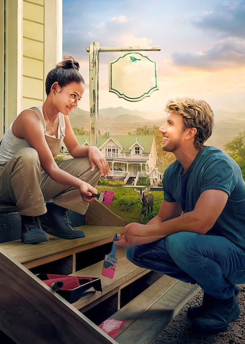 Pôster oficial de Amor em Obras (2019) - Romance