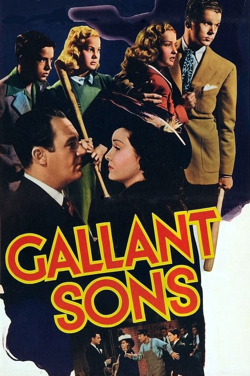 Poster Gallant Sons 1940