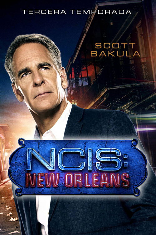 Póster de la temporada 3 de la serie NCIS: Nueva Orleans