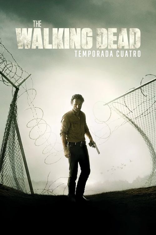 Poster de la Temporada 4 en la serie The Walking Dead