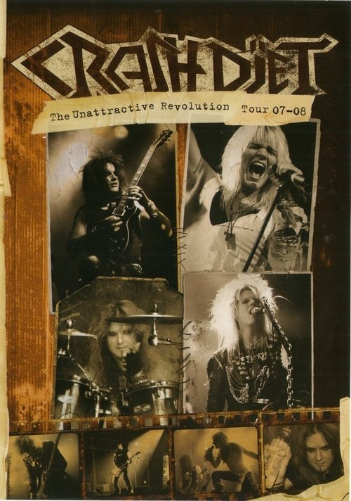 Crashdïet - The Unattractive Revolution Tour 07-08 poster