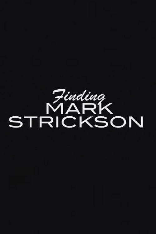 Finding Mark Strickson poster