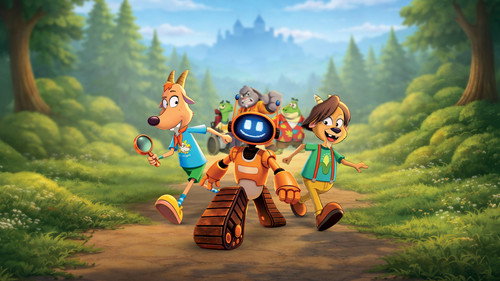 Kehribar ile Boncuk: Kayıp Robot still