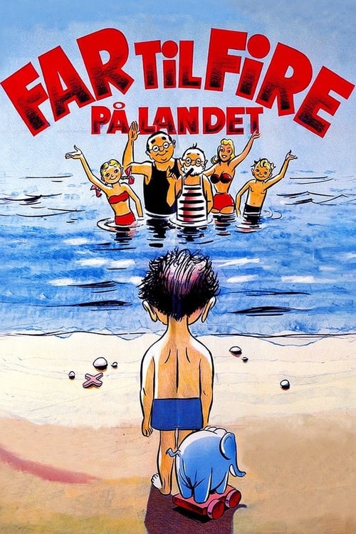 Far til fire på landet (1955) poster