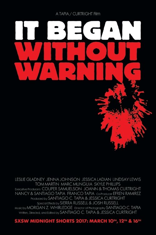 It Began Without Warning movie poster player