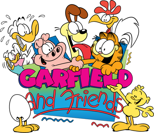 Garfield e Seus Amigos - Logo 4