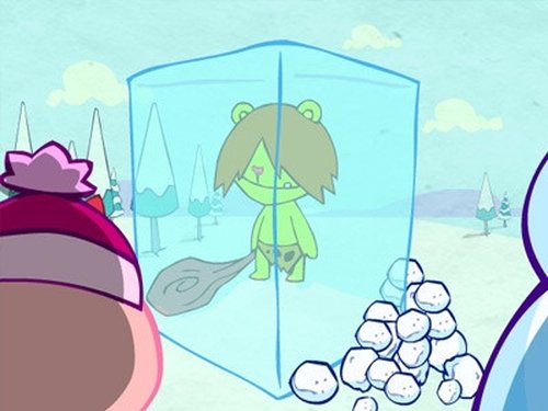 Escena del episodio 25 de la temporada 1 de la serie Happy Tree Friends
