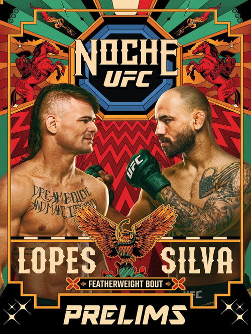 UFC Fight Night 259: Lopes vs. Silva poster