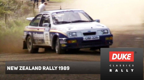 New Zealand Rally 1989 Backdrop Blur