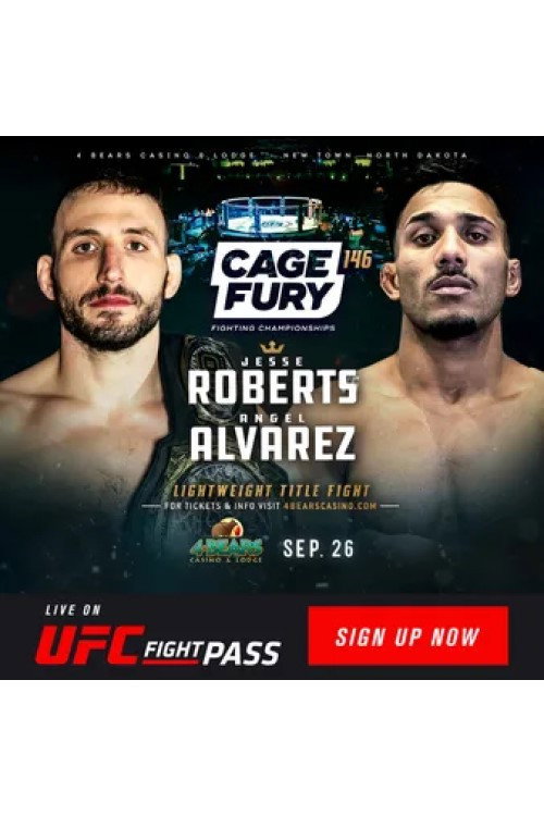 CFFC 146: Roberts vs. Alvarez