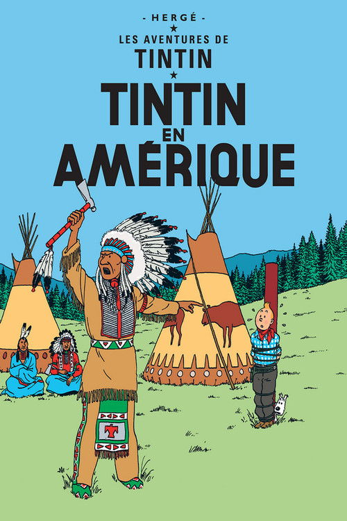 Tintin in America poster
