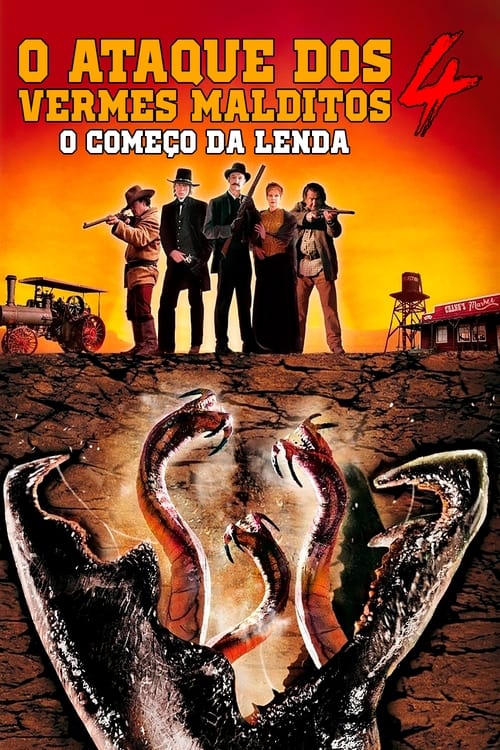 Pôster de O Ataque dos Vermes Malditos 4: O Começo da Lenda
