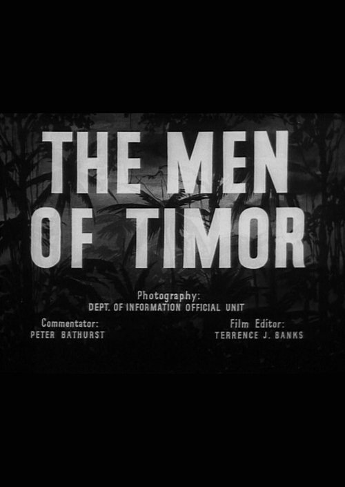 The Men of Timor movie poster player