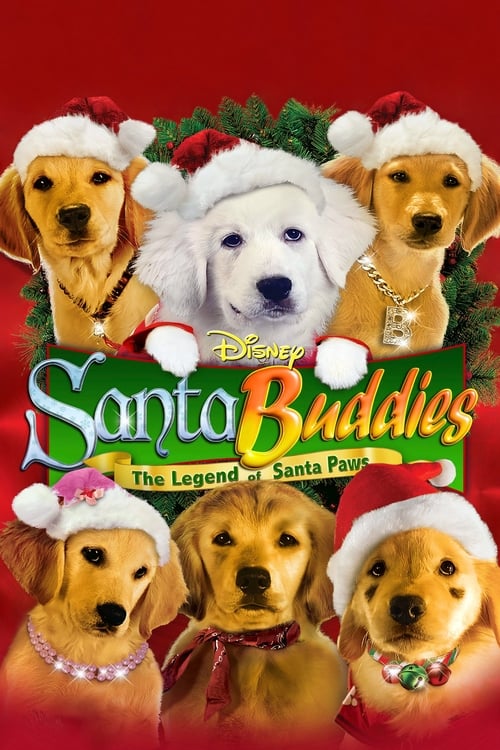 Grootschalige poster van Santa Buddies