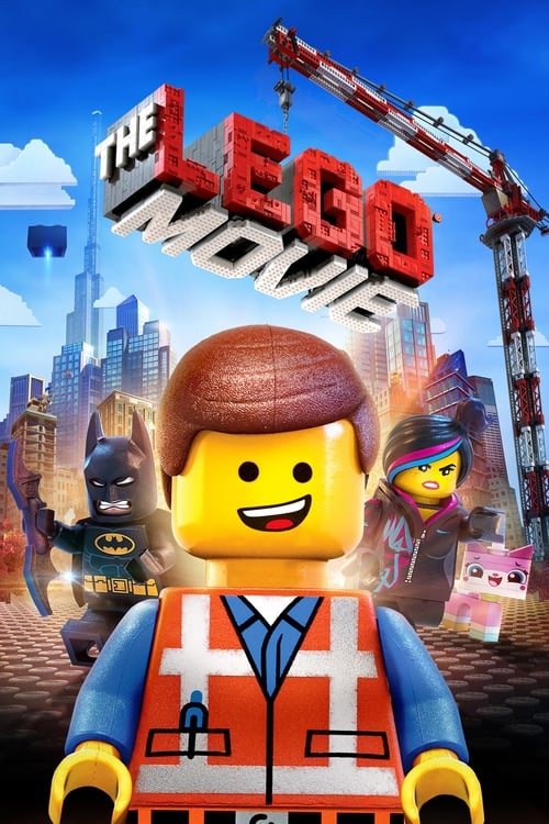 Grootschalige poster van De Lego Film