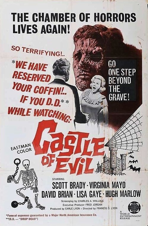 Castle of Evil (1966) poster