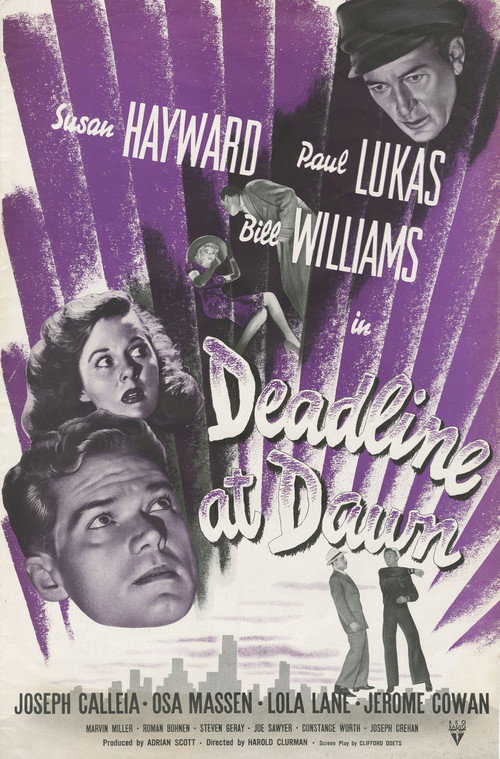 Deadline at Dawn poster