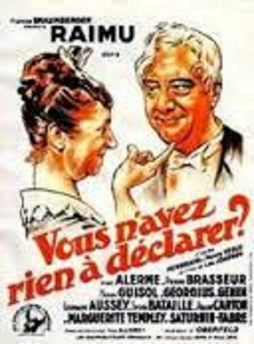 Vous n'avez rien à déclarer ? (1937)