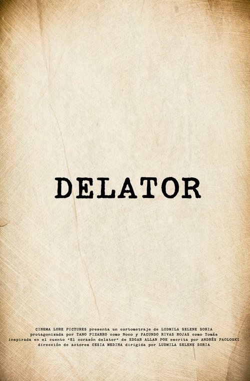 Delator (2021) poster