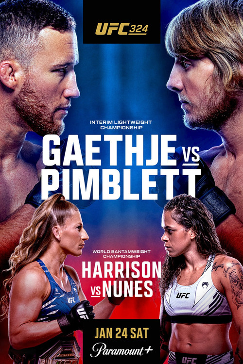 UFC 324: Gaethje vs. Pimblett film afişi